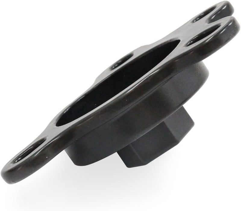 LVOUP Crankshaft Turning Tool Engine Rotation Adapter Tool Compatible for Chevy or Ford V8 Engines Black - Image 5